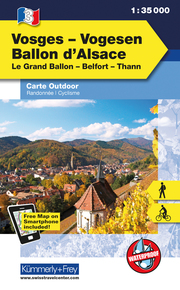 Vogesen - Ballon d'Alsace Nr. 03 Outdoorkarte Elsass/Vogesen 1:35 000