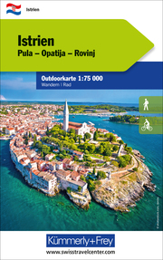 Istrien Nr. 01 Outdoorkarte Kroatien 1:75 000