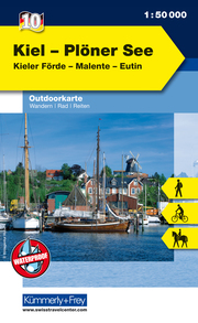 Kiel - Plöner See Nr. 10 Outdoorkarte Deutschland 1:50 000