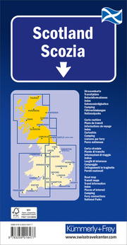 Schottland, Regionalstrassenkarte 1:275'000 - Abbildung 2