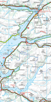 Schottland, Regionalstrassenkarte 1:275'000 - Abbildung 1