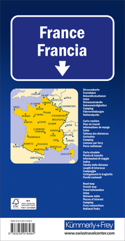 Frankreich, Strassenkarte 1:1 Mio. - Abbildung 2
