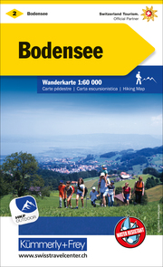 Bodensee-Thurgau Nr. 02 Wanderkarte 1:60 000