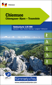 Chiemsee Nr. 07 Outdoorkarte Deutschland 1:35 000