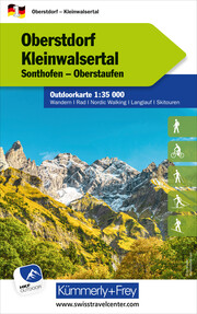 Oberstorf Kleinwalsertal Nr. 01 Outdoorkarte Deutschland 1:35 000 - Cover