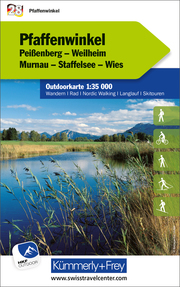 Pfaffenwinkel Nr. 28 Outdoorkarte Deutschland 1:35 000
