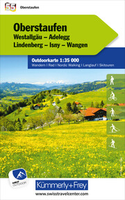Oberstaufen Nr. 55 Outdoorkarte Deutschland 1:35 000 - Cover