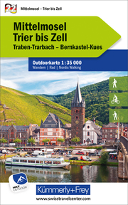 Mittelmosel - Trier bis Zell, Nr. 22, Outdoorkarte 1:35'000 - Cover