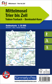 Mittelmosel - Trier bis Zell, Nr. 22, Outdoorkarte 1:35'000 - Abbildung 2