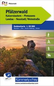 Pfälzerwald, Nr. 24, Outdoorkarte 1:50'000 - Cover