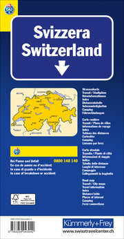 Schweiz TCS Strassenkarte 1:301 000 - Illustrationen 1
