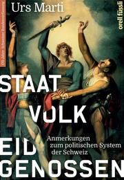 Staat, Volk, Eidgenossen. - Cover