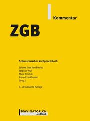 ZGB Kommentar - Cover