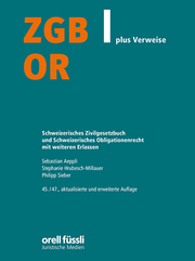 ZGB/OR plus Verweise – 45./47. Aufl.