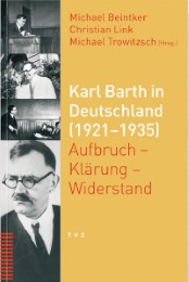 Karl Barth in Deutschland (1921-1935) - Cover