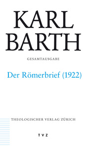 Karl Barth Gesamtausgabe - Cover