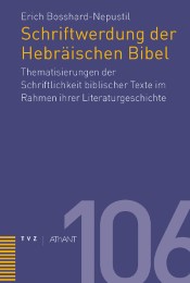 Schriftwerdung der Hebräischen Bibel - Cover