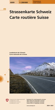 Strassenkarte der Schweiz - Cover