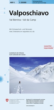 469S Val Poschiavo Schneesportkarte - Cover