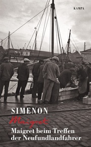 Maigret beim Treffen der Neufundlandfahrer - Cover