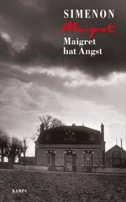 Maigret hat Angst - Cover