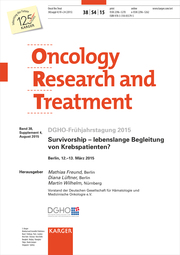 Oncology Research and Treatment 38/2015