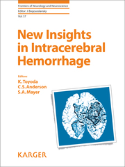 New Insights in Intracerebral Hemorrhage - Cover