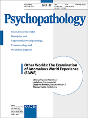Other Worlds: The Examination of Anomalous World Experience (EAWE)