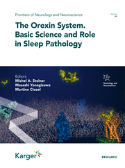The Orexin System. Basic Science and Role in Sleep Pathology - Cover