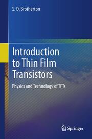Introduction to Thin Film Transistors - Cover