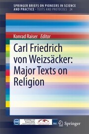 Carl Friedrich von Weizsacker: Major Texts on Religion - Cover