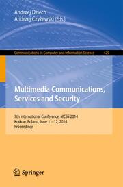 Multimedia Communications, Services and Security - Cover