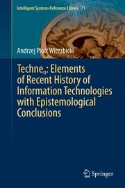 Technen: Elements of Recent History of Information Technologies with Epistemological Conclusions - Cover