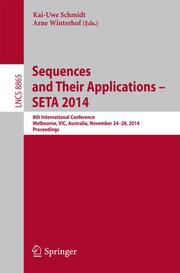 Sequences and Their Applications - SETA 2014 - Cover