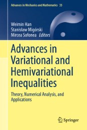 Advances in Variational and Hemivariational Inequalities - Abbildung 1