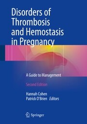 Disorders of Thrombosis and Hemostasis in Pregnancy - Cover