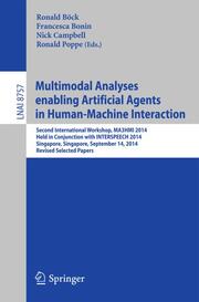 Multimodal Analyses enabling Artificial Agents in Human-Machine Interaction - Cover
