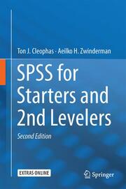 SPSS for Starters and 2nd Levelers - Cover