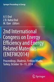 2nd International Congress on Energy Efficiency and Energy Related Materials (ENEFM2014) - Cover