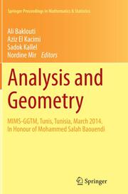Analysis and Geometry - Cover