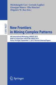 New Frontiers in Mining Complex Patterns - Cover