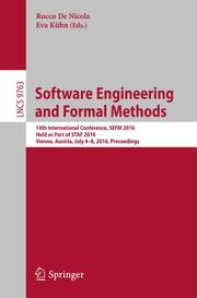 Software Engineering and Formal Methods - Cover