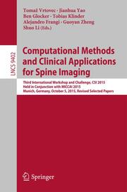 Computational Methods and Clinical Applications for Spine Imaging - Cover