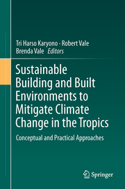 Sustainable Building and Built Environments to Mitigate Climate Change in the Tropics - Cover