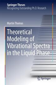 Theoretical Modeling of Vibrational Spectra in the Liquid Phase - Cover