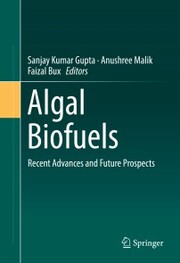 Algal Biofuels - Cover