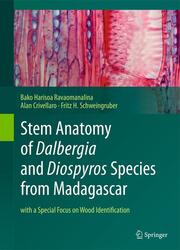 Stem Anatomy of Dalbergia and Diospyros Species from Madagascar - Cover