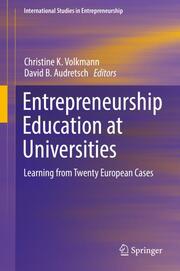 Entrepreneurship Education at Universities - Cover