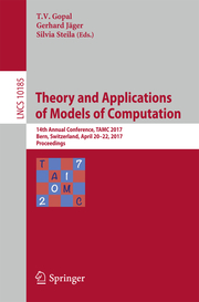 Theory and Applications of Models of Computation - Cover