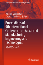 Proceedings of 5th International Conference on Advanced Manufacturing Engineering and Technologies - Cover